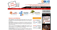 Desktop Screenshot of lankaemarketing.com