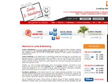 Tablet Screenshot of lankaemarketing.com